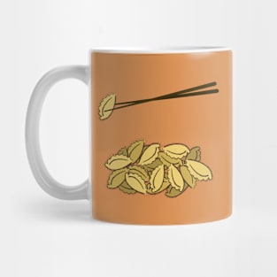 Chinese Dumplings w/ Chopsticks Mug